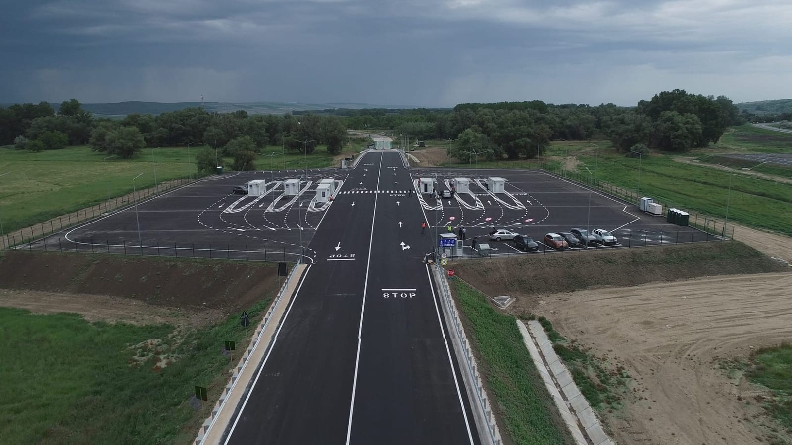 Drum de acces la podul Leova-Bumbăta finalizat