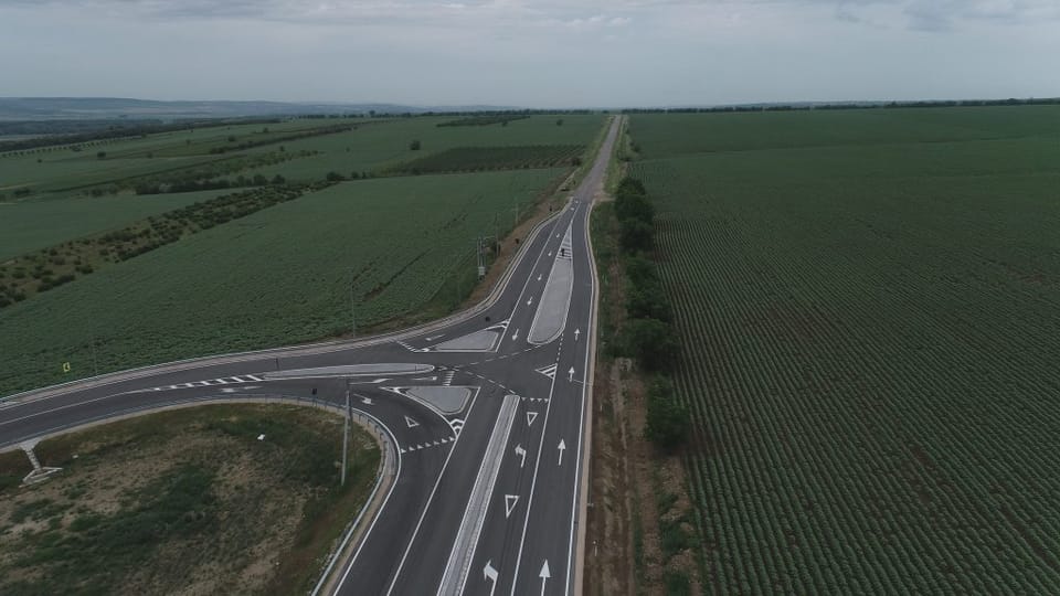 Drum de acces la podul Leova-Bumbăta finalizat 3