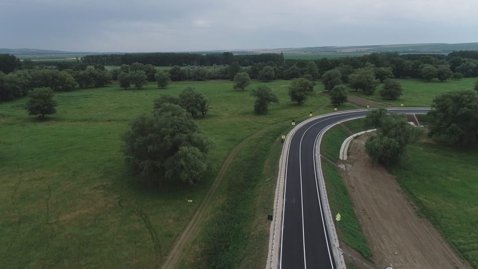 Drum de acces la podul Leova-Bumbăta finalizat 5
