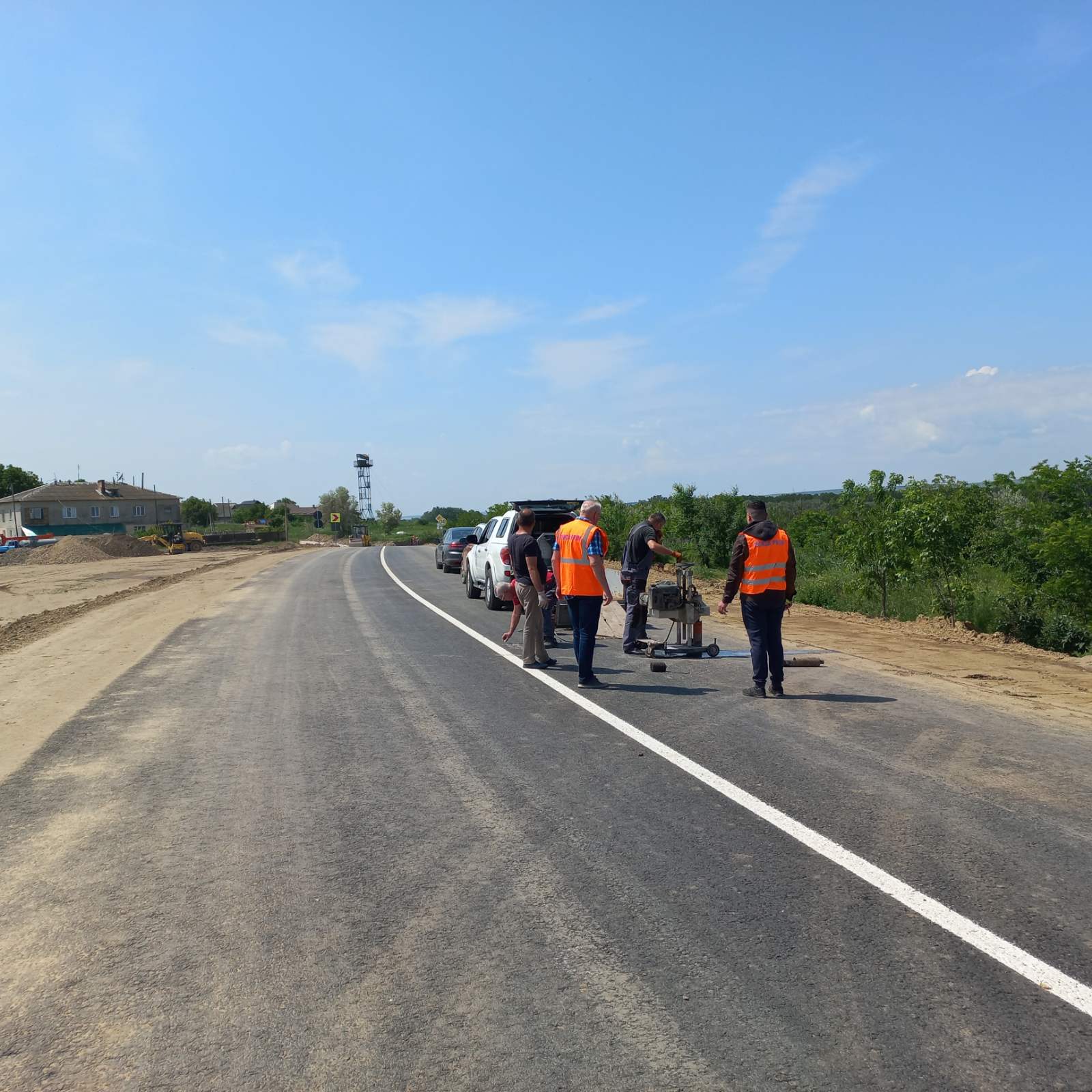 Drum de acces la podul Leova-Bumbăta finalizat 8